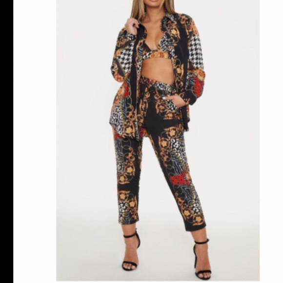 Black chain print - Picture 2 of 3